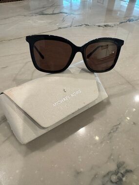 Michael Kors Black/gold Frame Sunglasses